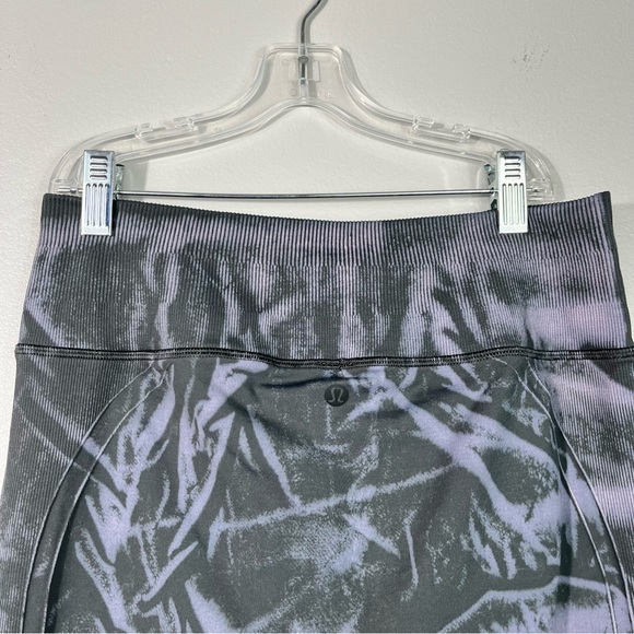 Lululemon Ebb to Street Tights in Stone Wash Graphite Gray High Rise Leggings 10 - Picture 4 of 5